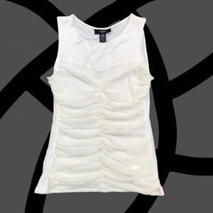 Womens petite small sleeveless top